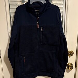 Canada Weather Gear Men’s Navy Full-Zip Jacket. XL